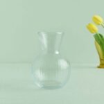 Arya - El işçiliği Cam Vazo Aksesuar Mumluk Dekoratif Obje Karafillik